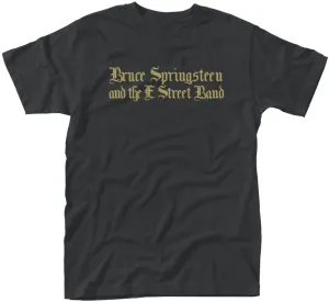 Bruce Springsteen T-Shirt Motorcycle Guitars Black XL