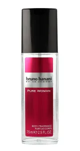 Bruno Banani Pure Woman Deodorants mit Zerstäuber für Damen 75 ml