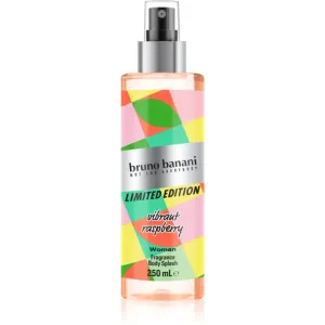 Bruno Banani Summer Vibrant Raspberry parfümiertes Bodyspray für Damen 250 ml