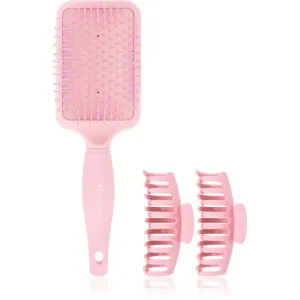 Brushworks Paddle Brush and Claw Clips Set (für das Haar)