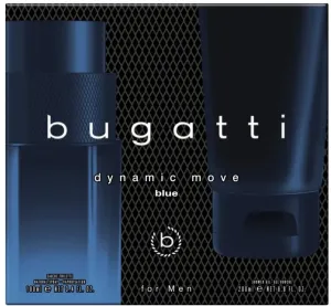 Bugatti Dynamic Move Blue - EDT 100 ml + Duschgel 200 ml