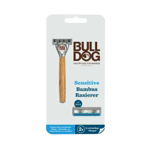 Bulldog Sensitive Bamboo Razor and Spare Rasierapparat + Ersatzköpfe