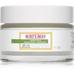 Burt’s Bees Sensitive feuchtigkeitsspendende Nachtcreme für empfindliche Haut 50 g