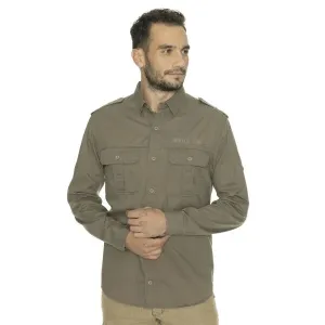 BUSHMAN ZIKMUND Herrenhemd, khaki, größe XL