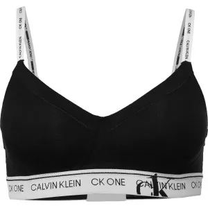 Calvin Klein FADED GLORY-LGHT LINED BRALETTE Sport BH, schwarz, größe S