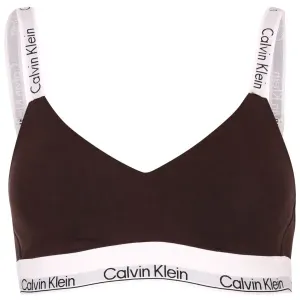 Calvin Klein MODERN COTTON NAT-LGHT LINED BRALETTE Sport BH, schwarz, größe XS