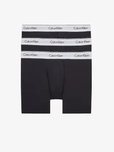 Calvin Klein MODERN CTN STRETCH-BOXER BRIEF 3PK Boxershorts, schwarz, größe XL