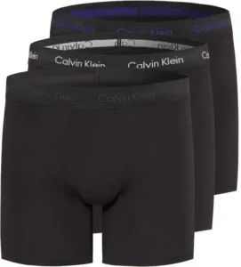 Calvin Klein 3 PACK - COTTON STRETCH Boxershorts, schwarz, größe L