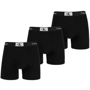 Calvin Klein ´96 COTTON-BOXER BRIEF 3PK Boxershorts, schwarz, größe S