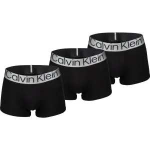 Calvin Klein CKR STEEL COTTON-TRUNK 3PK Boxershorts, schwarz, größe S