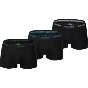 Calvin Klein COTTON STRETCH-LOW RISE TRUNK 3PK Boxershorts, schwarz, größe XL