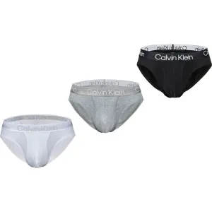 Calvin Klein HIP BRIEF 3PK Unterhosen für Herren, schwarz, größe M
