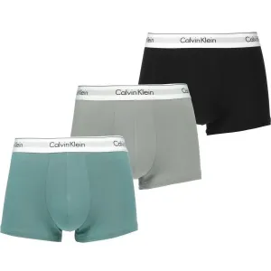 Calvin Klein TRUNK 3PK Herren Unterhose, schwarz, größe M