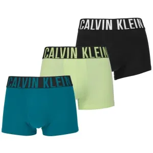Calvin Klein TRUNK 3PK Herren Unterhose, schwarz, größe S