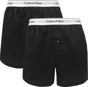 Calvin Klein 2 PACK - Herren Shorts NB1396A-001 M