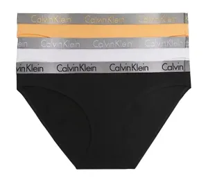 Calvin Klein 3 PACK - Damen Höschen Bikini QD3561E-BP6 L