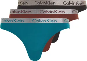 Calvin Klein 3 PACK - Damen Höschen Bikini QD3561E-IIL XL