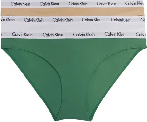 Calvin Klein 3 PACK - Damen Höschen Bikini QD3588E-BP4 XS