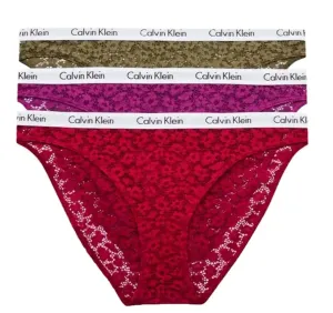 Calvin Klein 3 PACK - Damen Höschen Bikini QD3926E-6VY XS
