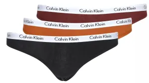 Calvin Klein 3 PACK - Damen Höschen Bikini QD5146E-HVT M