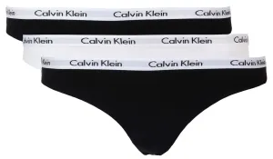 Calvin Klein 3 PACK - Damen Tanga QD3587E-WZB S