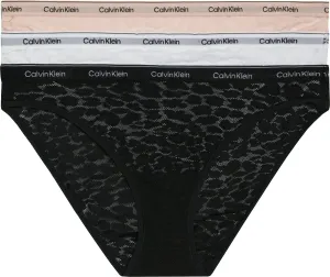 Calvin Klein 3 PACK - Damenhöschen Bikini QD5069E-N8I L