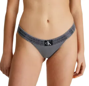 Calvin Klein Damen Badeanzug Bikini Brazilian KW0KW02065-BEH L