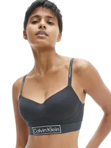 Calvin Klein REIMAGINED HERITAGE-LGHT LINED BRALETTE Sport BH, schwarz, größe XS