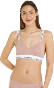 Calvin Klein LGHT LINED BRALETTE (AVG) Damen BH, rosa, größe XL
