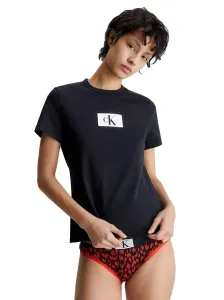 Calvin Klein ´96 LOUNGE-S/S CREW NECK Damenshirt, schwarz, größe XL