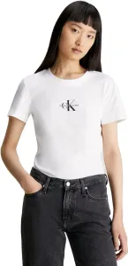 Calvin Klein Damen T-Shirt Slim Fit J20J222564YAF L