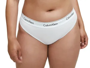 Calvin Klein Damen Tanga PLUS SIZE QF5117E-100 XL