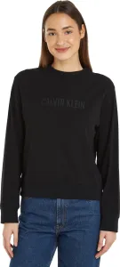 Calvin Klein SWEATSHIRT L/S Damen Sweatshirt, schwarz, größe M