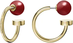 Calvin Klein Doppelseitig vergoldete Ohrringe KJ9RJE140200