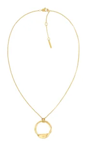 Calvin Klein Elegante vergoldete Halskette Ethereal Metals 35000526
