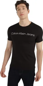 Calvin Klein Herren T-Shirt Slim Fit J30J3225110GO XXL