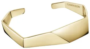 Calvin Klein Offenes vergoldetes Armband KJATJF10010 5,4 x 4,3 cm - XS