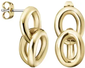 Calvin Klein Ohrringe aus vergoldetem Stahl Statement KJALJE100100