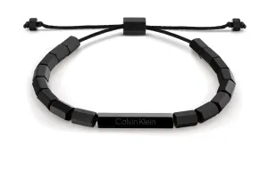 Calvin Klein Originales schwarzes Armband für Männer 35000276