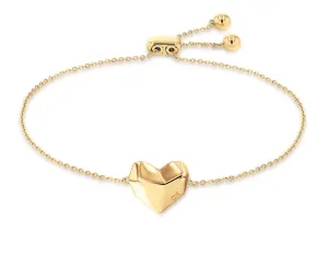 Calvin Klein Romantisches vergoldetes Armband mit Herzen In Love 35000039