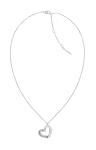 Calvin Klein Schicke minimalistische Herz-Stahlhalskette Minimalist Hearts 35000384