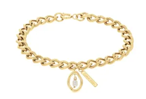 Calvin Klein Zartes vergoldetes Armband Edgy Pearls 35000561