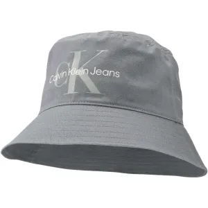 Calvin Klein MONOGRAM SOFT BUCKET HAT Unisex Hut, grau, größe UNI