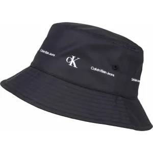 Calvin Klein STRIPE LOGO BUCKET HAT Unisex Hut, schwarz, größe UNI