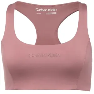 Calvin Klein WO - Sports Bra Medium Support Damen Sport BH, rosa, größe L