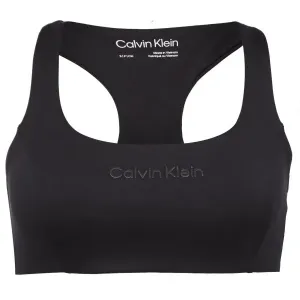 Calvin Klein WO - Sports Bra Medium Support Damen Sport BH, schwarz, größe L