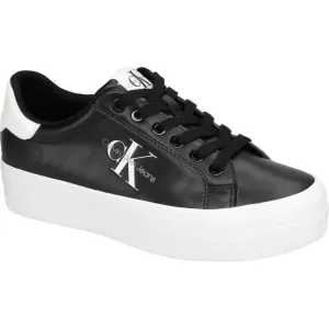 Calvin Klein BOLD VULC FLATF LACE Damen Sneaker, schwarz, größe 36