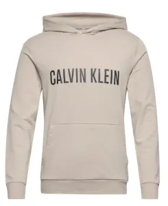 Calvin Klein INTENSE POWER LOUNGE-L/S HOODIE Herren Sweatshirt, beige, größe XL