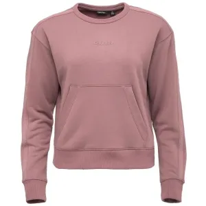 Calvin Klein PW - PULLOVER CROPPED Damen Sweatshirt, rosa, größe L