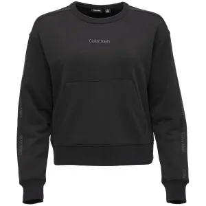Calvin Klein PW - PULLOVER CROPPED Damen Sweatshirt, schwarz, größe L